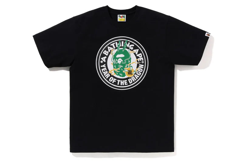 BAPE YEAR OF THE DRAGON TEE Black