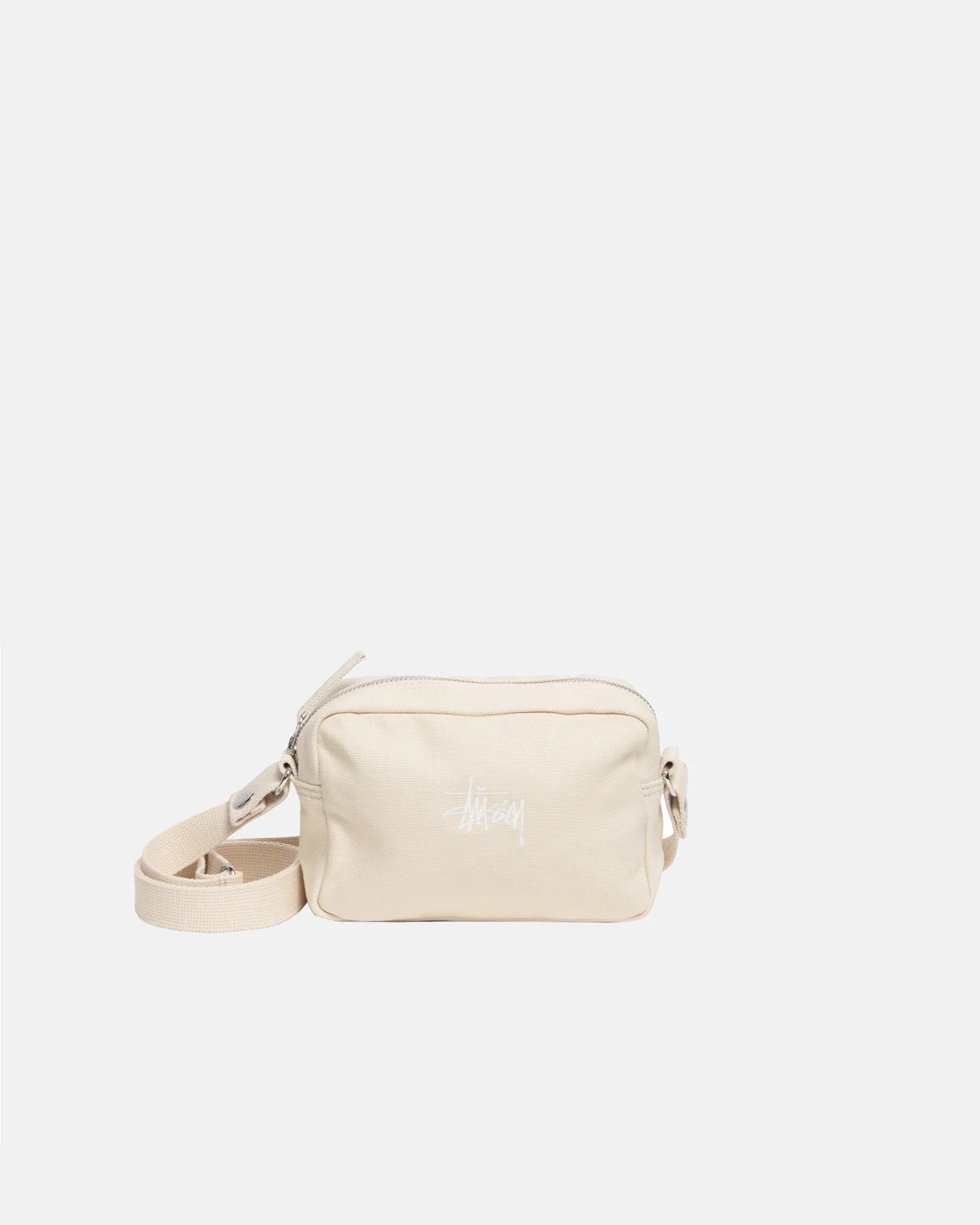 Stüssy CANVAS SIDE POUCH WASHED NATURAL