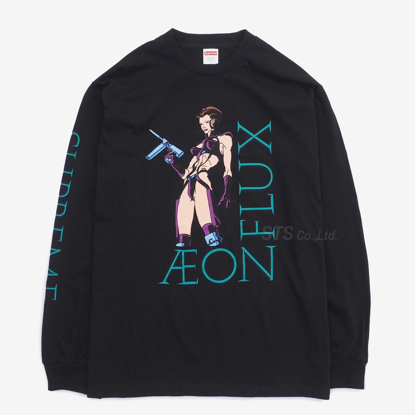 Supreme Aeon Flux L/S Tee Black