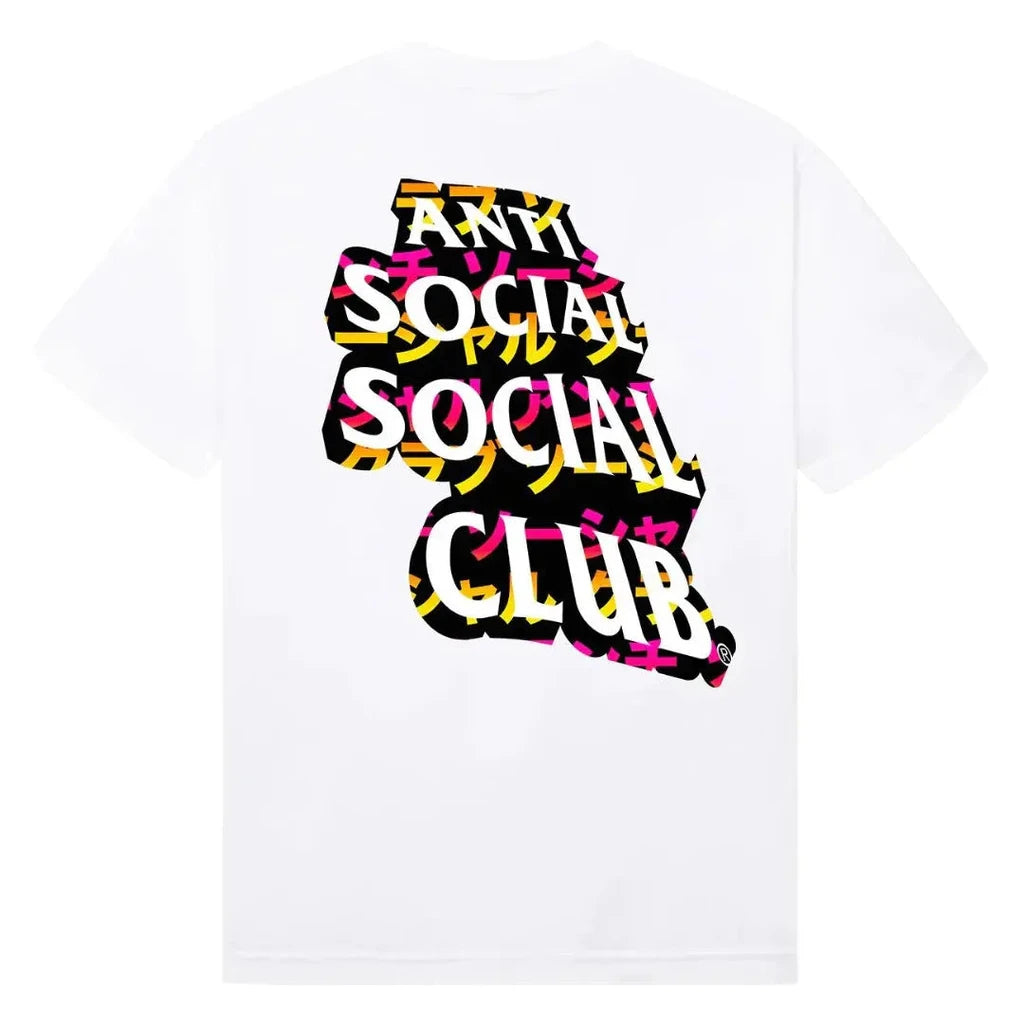 Anti Social Social Club Twisted Quickness Tee White