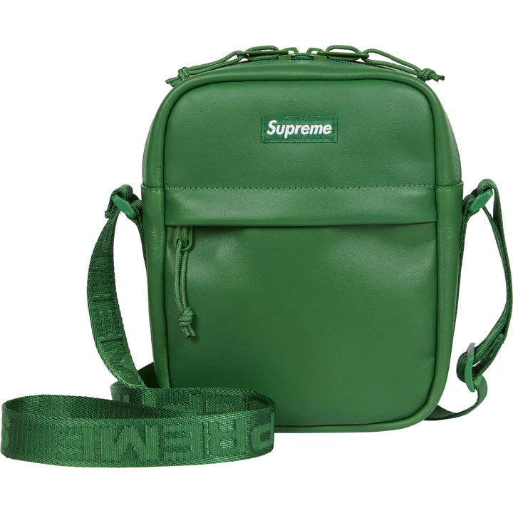 Supreme Leather Shoulder Bag