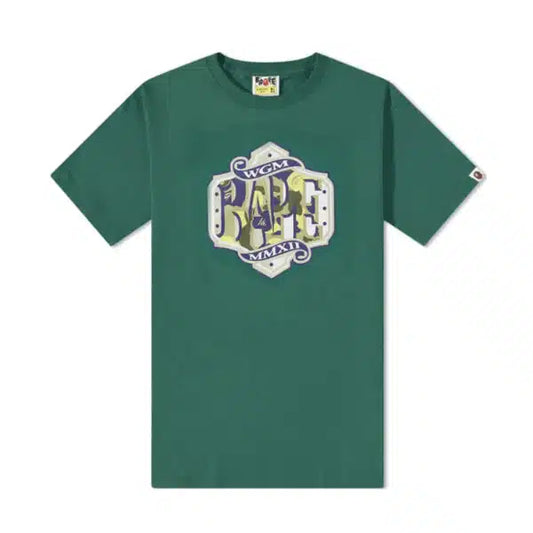 Bape WGM MMXII Logo Tee Green