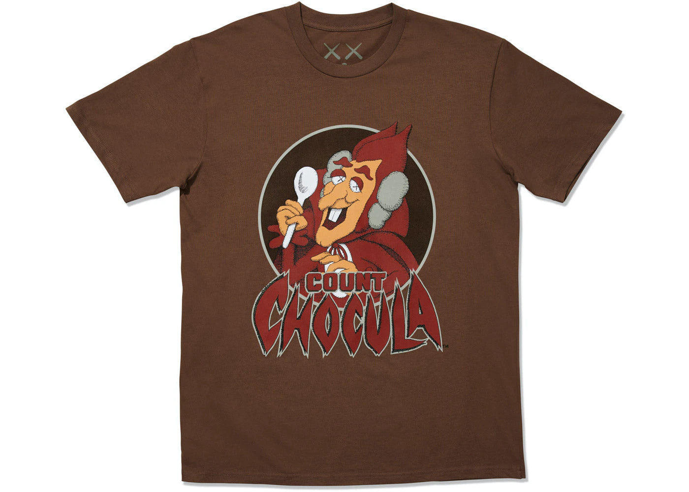 KAWS x Monsters Count Chocula T-shirt Brown