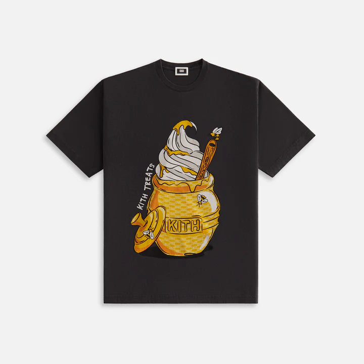 Kith Treats Honey Pot Vintage Tee Black