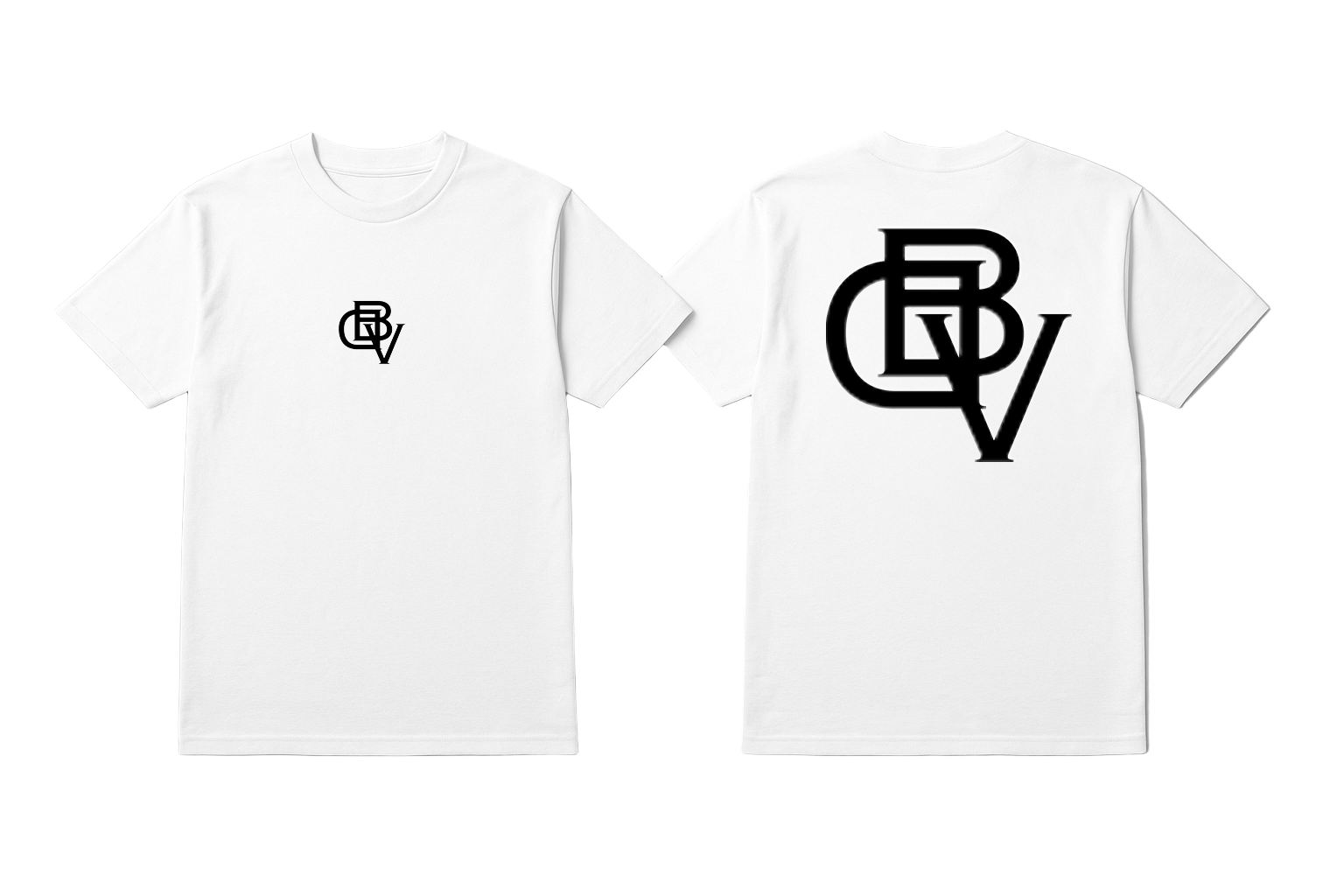 BDV Monogram White / Black
