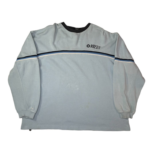 SouthPole Blue Crewneck