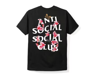 Anti Social Social Club Kkotch Tee Black