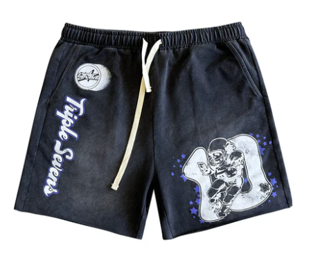 TRIPLE SEVENS ALL STAR SHORTS [BLACK]