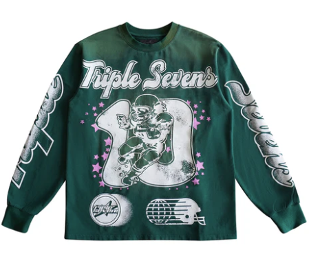 TRIPLE SEVENS ALL STAR LONG SLEEVE TEE [FOREST]