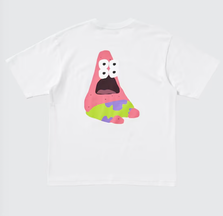 SpongeBob SquarePants Cactus Plant Flea Market UT Graphic T-Shirt (SpongeBob & Patrick)