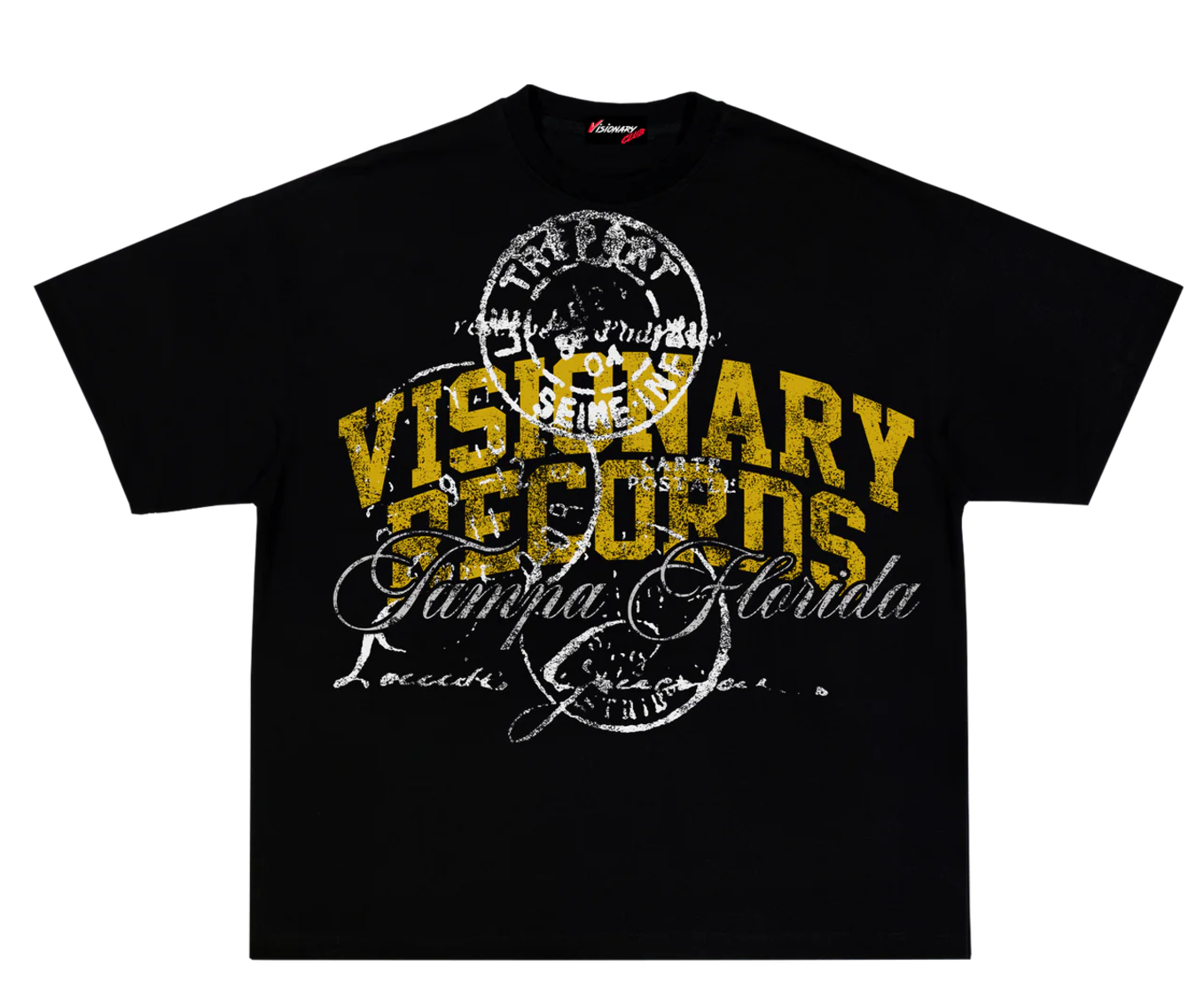 Vizionary Club VZNARY" RECORDS" TEE