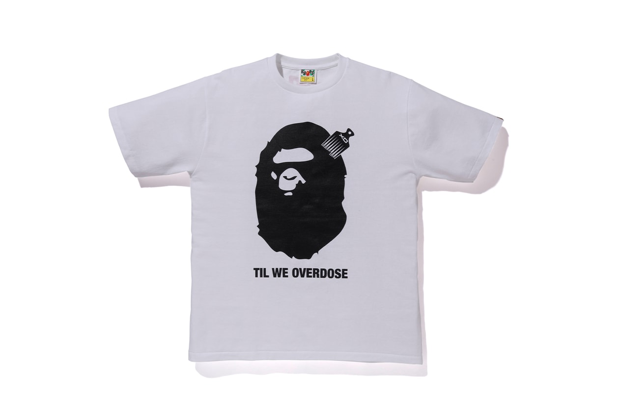 BATHING APE XO TILL WE OVERDOSE WHITE