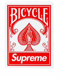 Supreme x Bicycle Mini Playing Cards Deck Red Box
