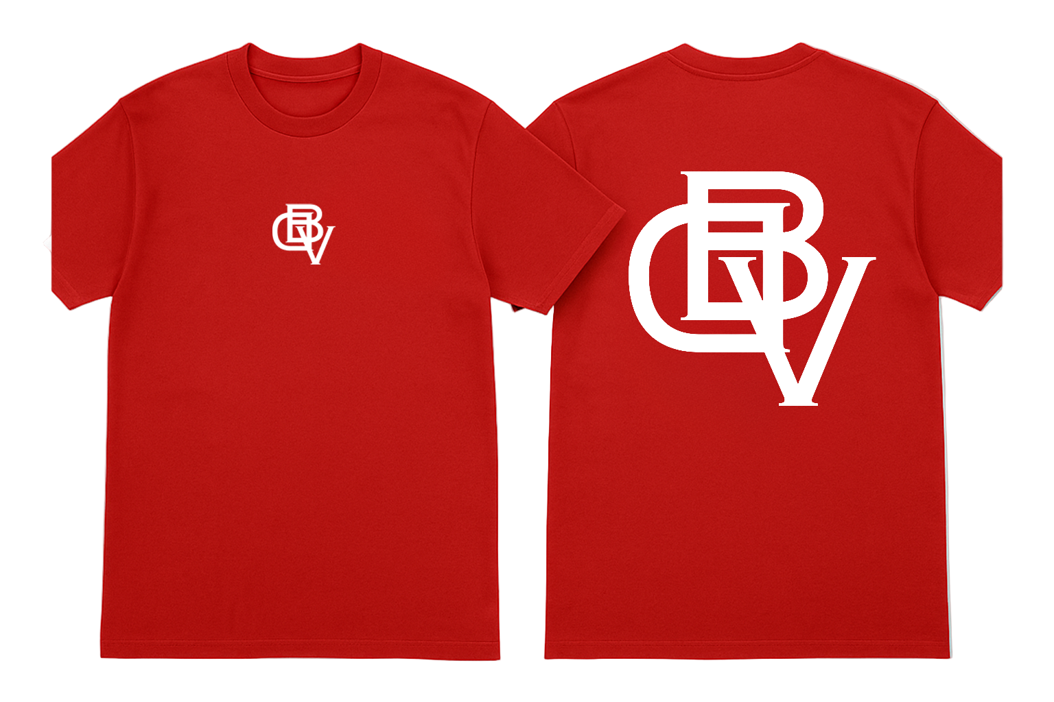 BDV Monogram Red