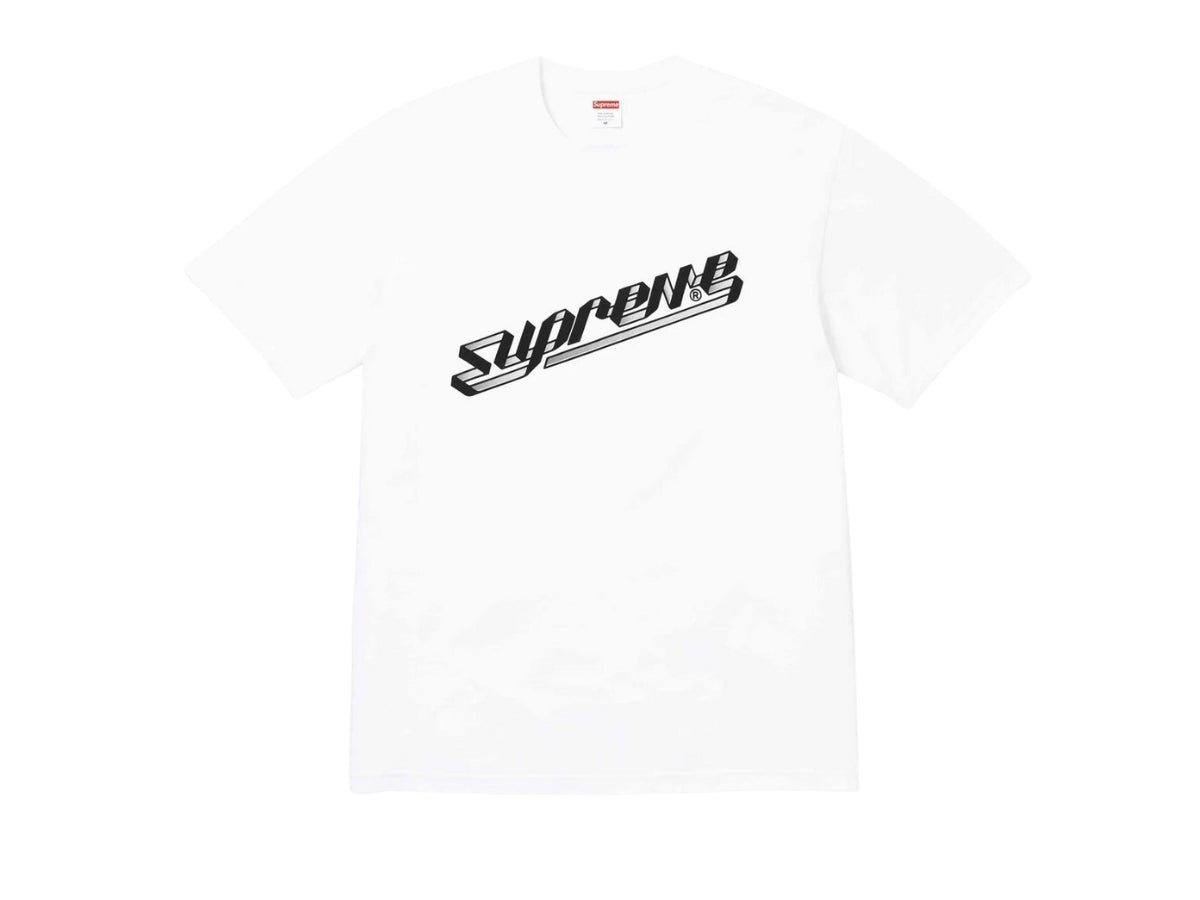 Supreme Banner Tee White