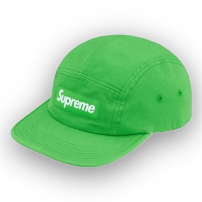 Supreme Washed Chino Twill Camp Cap