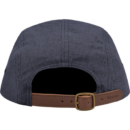 Supreme Linen Camp Cap Navy