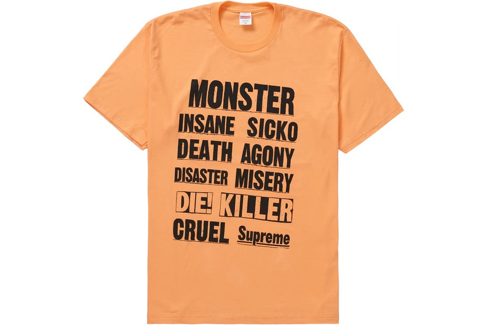 Supreme Monster Peach Tee